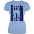 thumbnail image 1 of Election 2020 Retro 70s Color Bars Bernie Sanders Juniors Soft T Shirt Light Blue 2XL, 1 of 1
