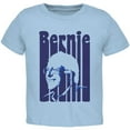 thumbnail image 1 of Election 2020 Retro 70s Color Bars Bernie Sanders Toddler T Shirt Light Blue 3T, 1 of 1