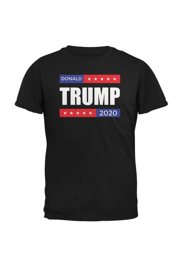 Election 2020 Stacked Donald Trump Mens T Shirt Black X-LG