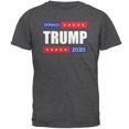 thumbnail image 1 of Election 2020 Stacked Donald Trump Mens T Shirt Dark Heather 2XL, 1 of 1
