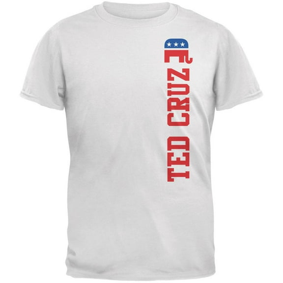 Election 2020 Team Ted Cruz White Adult T-Shirt - 2X-Large