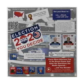 Election 2020 You Decide Board Game New