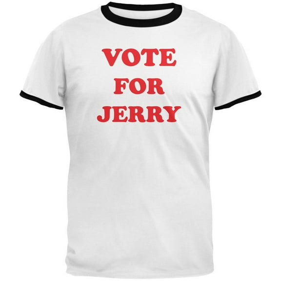 Election 2020 Vote for Pedro Jerry Brown Mens Ringer T Shirt White-Black MD