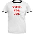 thumbnail image 1 of Election 2020 Vote for Pedro Joe Biden Mens Ringer T Shirt White-Black MD, 1 of 1
