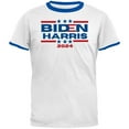thumbnail image 1 of Election 2024 Biden Harris 2024 Triple Stars Mens Ringer T Shirt, 1 of 5