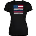 thumbnail image 1 of Election 2024 Donald Trump Painted Flag Juniors T Shirt, 1 of 5
