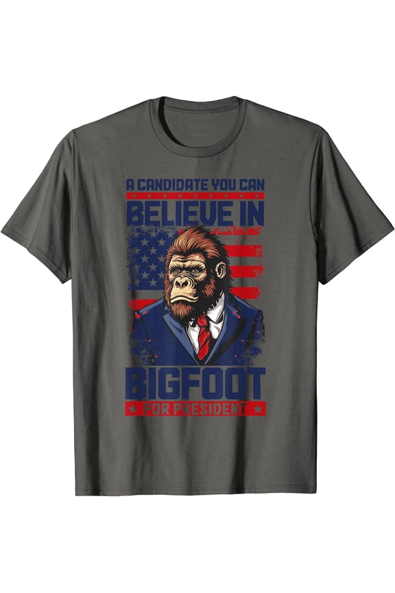Election 2024 Funny Vote Sasquatch Usa T-Shirt