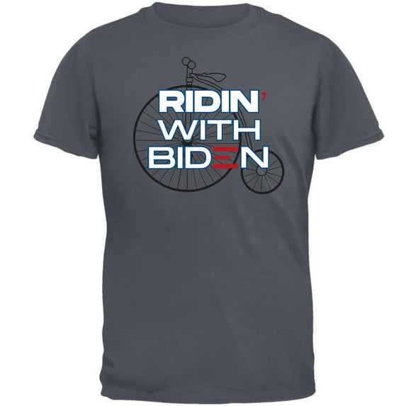 Election 2024 Ridin With Biden Vintage Bike Mens T Shirt
