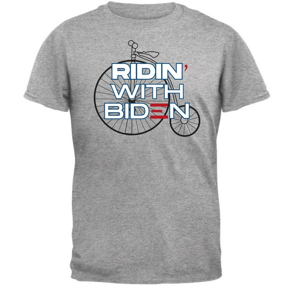 Election 2024 Ridin With Biden Vintage Bike Mens T Shirt
