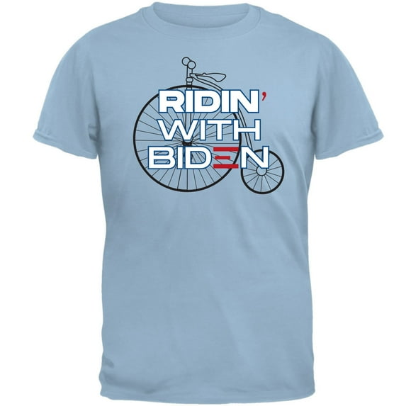 Election 2024 Ridin With Biden Vintage Bike Mens T Shirt
