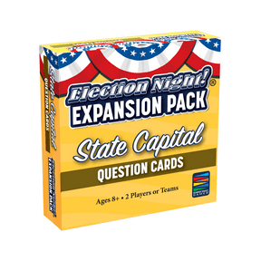 Election Night! Game State Capital Expansion Pack: for Use with Election Night! Game to Make Learning State Capitals Fun!