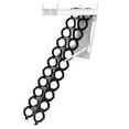 thumbnail image 1 of Electirc attic ladder Aluminum folding 9.5ft with remote for loft 11 steps automatic, 1 of 10