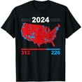 Electoral Map Trump 312 Red 2025 Election Results Map 2025 TShirt