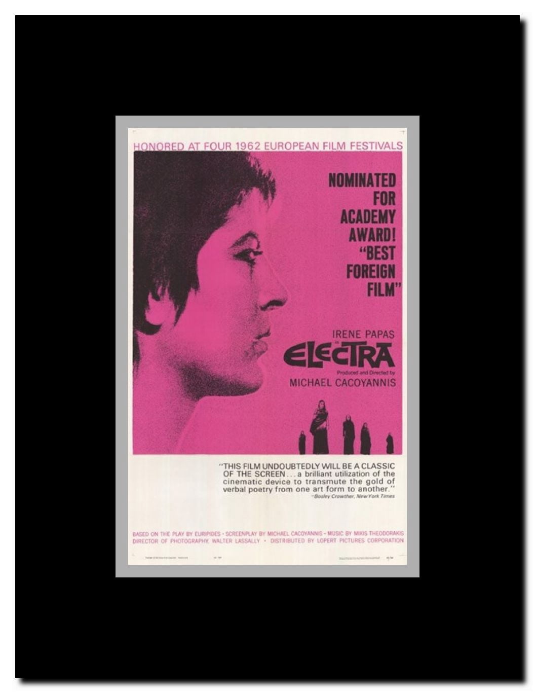 Electra Framed Movie Poster