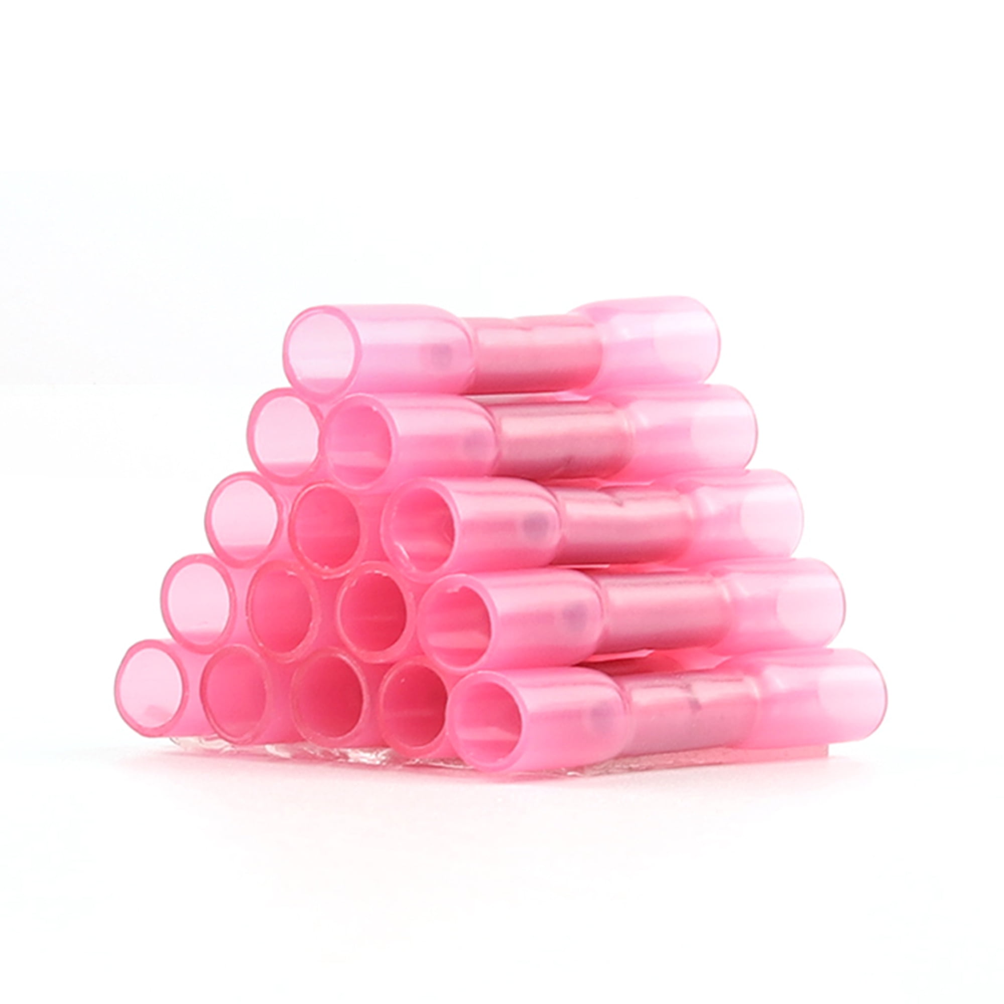 Electrapick 400 Pcs 2216 Awg Red Heat Shrink Butt Connectors