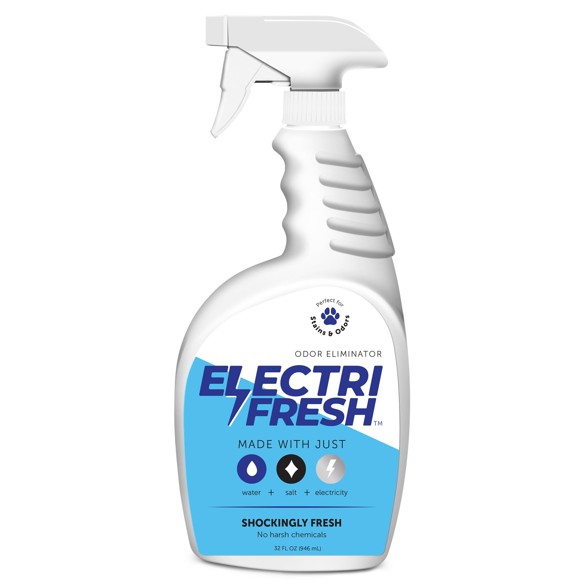 ElectriFresh Odor Eliminator, 32oz Spray, Instantly Permanently