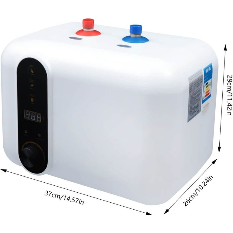 Electric Tankless Water Heater, 120V 1500W, gal Capacity, Safe