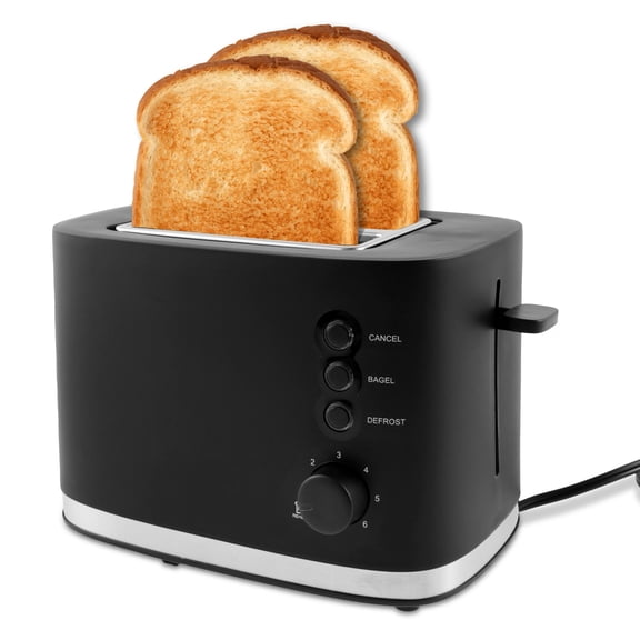 Electric 2 Slice Toaster Machine with 6-Shade Toast Settings,900W Power,Removable Crumb Tray and Compact Design Perfect for Toasting Bread,Bagels,Waffles and Puff Pastry