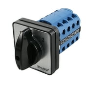 Electric 3 Position 16 Terminals Rotary Cam Changeover Switch 660V 20A