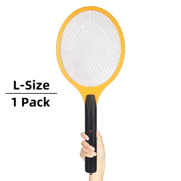Electric 3000 Volt Fly Swatter Handheld Bug Zapper Racket for Indoor/Outdoor - Instant Bug & Mosquito Killer