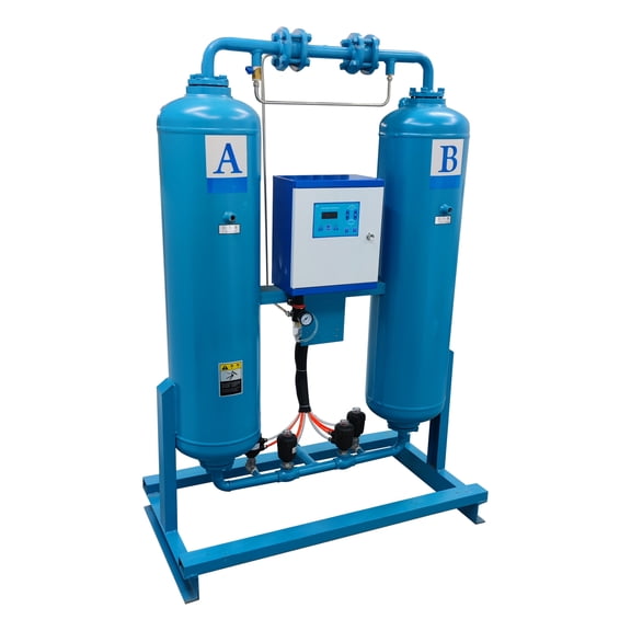Electric 30FW Adsorption Air Dryer Air Compressor Dryer with 15-20KW Air Compressor 3.8m/MIN