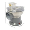 thumbnail image 1 of Electric 4-in-1 Vegetable Chopper, Multifunctional Vegetable Fruit Processor, Commercial Vegetable Dice Slice Shred Strip Cutter, 1 of 13
