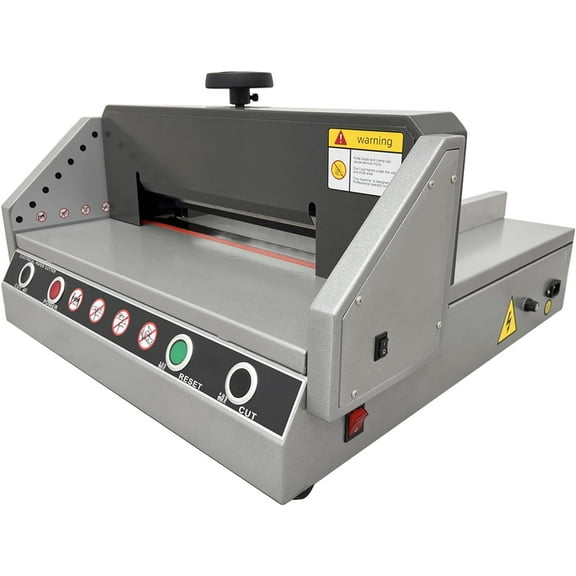 Electric A4 Paper Cutter 13" Paper Guillotine Trimmer Desktop with Infrared Safety Sense
