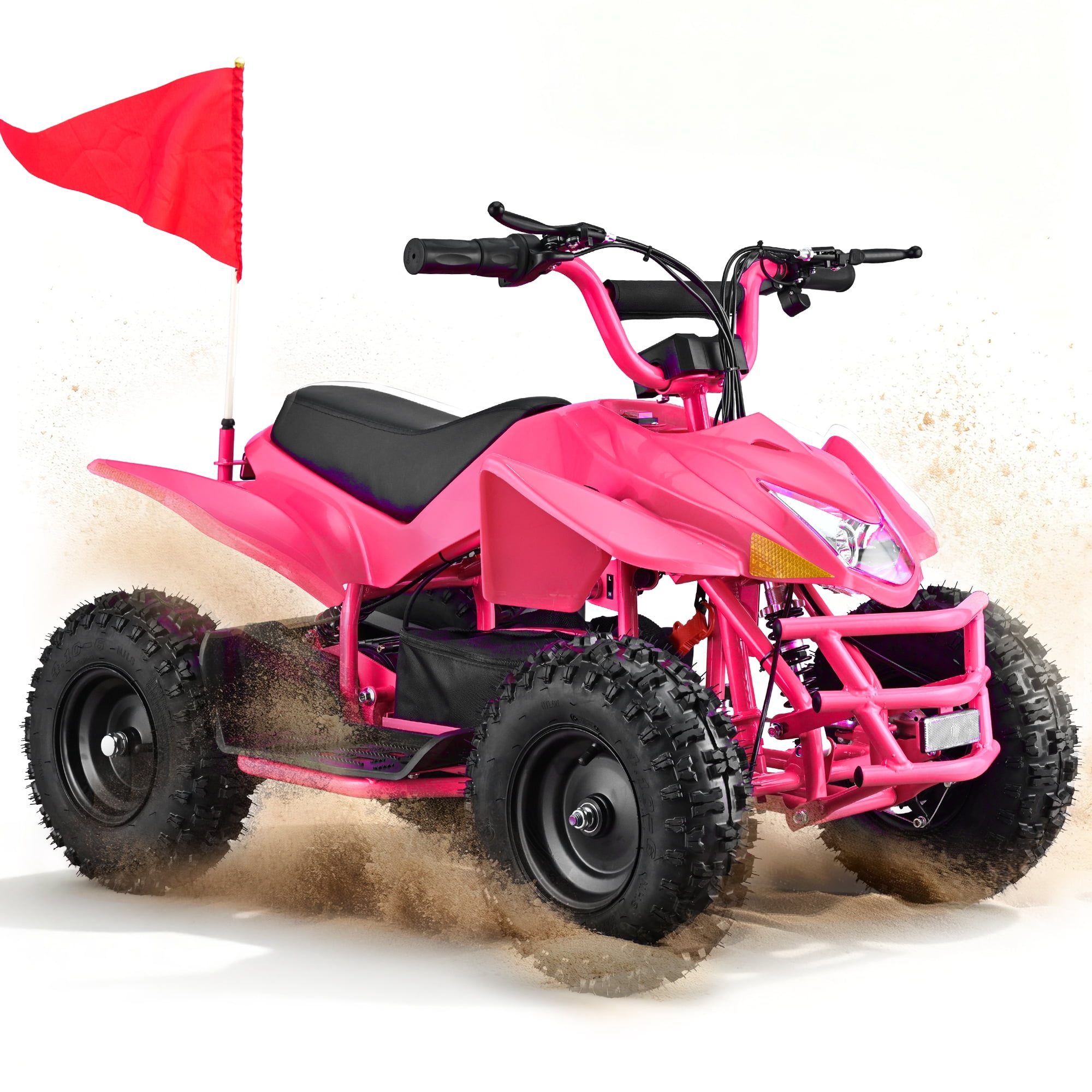 HOVER HEART Electric Dirt Quad, 36V 500W 4-Wheeler, Dual