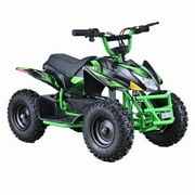 All-Terrain 4 & Wheeler Road 15 mph Variable Speeds Ride on Toys,Sunderwell 500W 36V High-Torque Motor,Parent Control,15 Miles,Perfect Gift(Green)