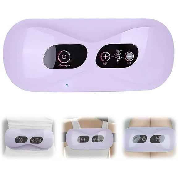 Electric Abdominal Massager, Fat Burning and Digestion Massage Belt for Waist and Legs