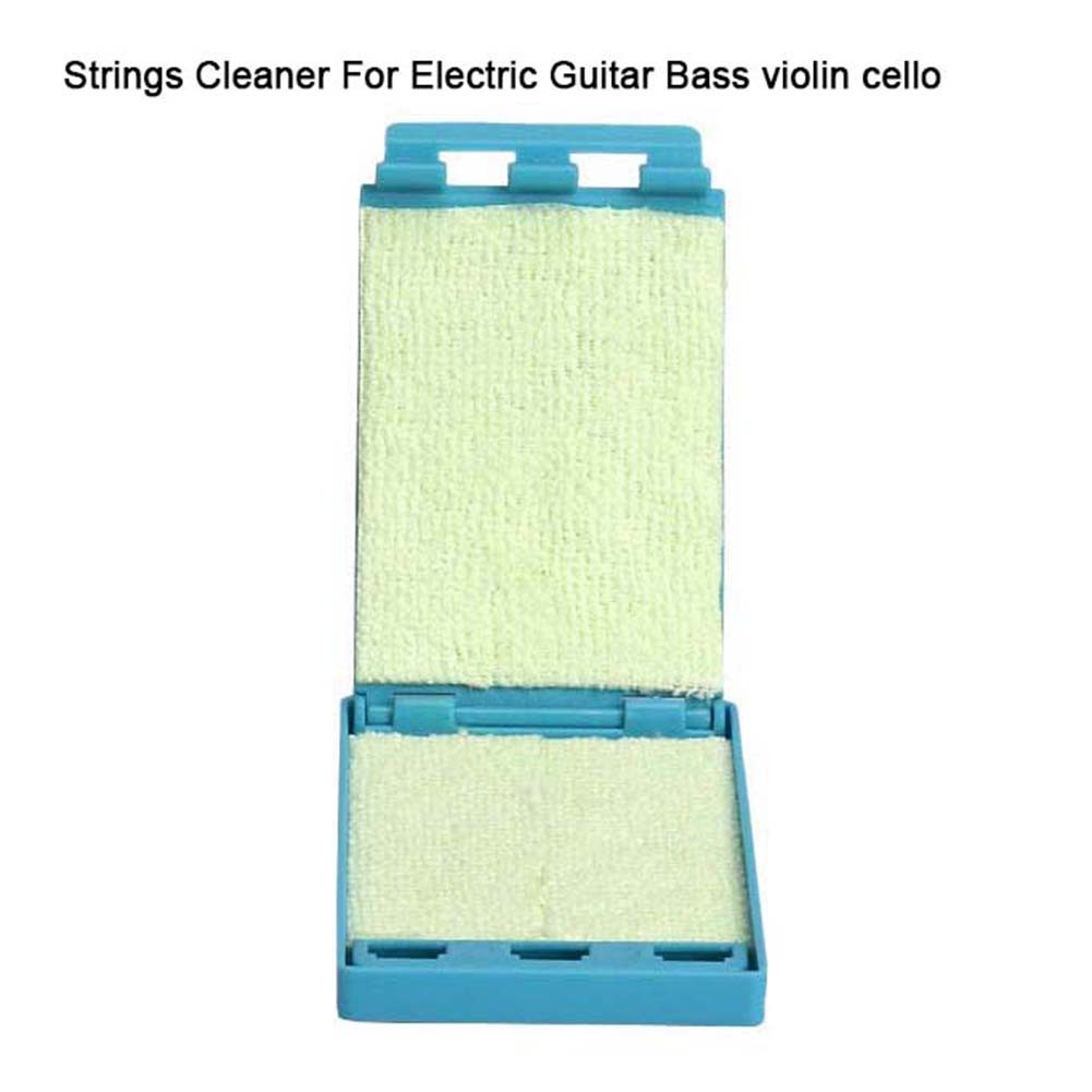 Electric Acoustic Guitar Bass String Scrubber Rub Cleaning Tool