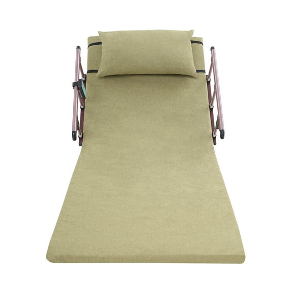Electric Adjustable Bed Backrest for Elderly & Adults, Lift Assist Back Rest with Bed Rails - Home & Hospital Use, Comfortable Sitting Support for Reading, Watching TV & Recovery,Green