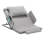 Electric Adjustable Bed Backrest with Safety Rails - 300 lbs Capacity, 4-68  Lift Range, Machine Washable Cover - Ideal for Elderly, Pregnancy, Patient Care & Mobility Assistance