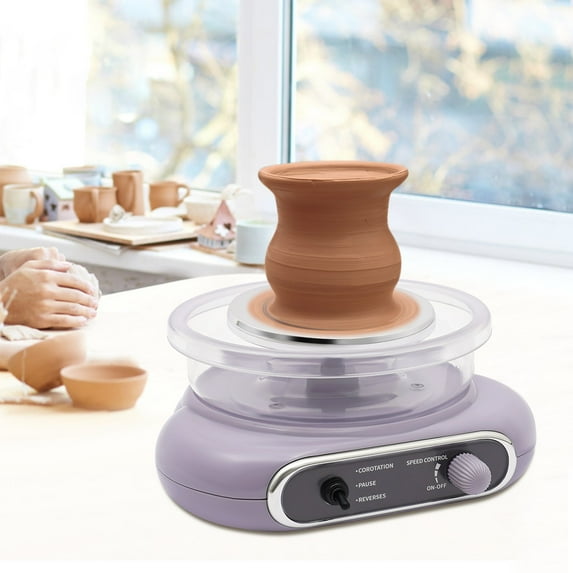 Electric Adjustable Speed Pottery Machine Mini Clay Making Pottery Craft Kit