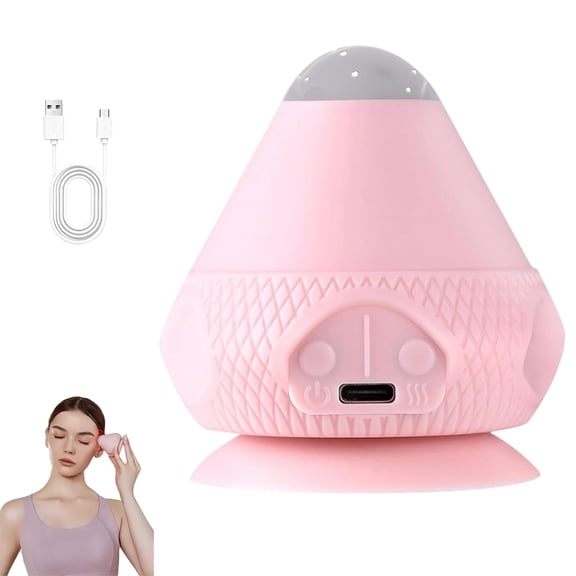 Electric Adsorption Fascia Ball, Electric Circular Ball Massager for Back and Shoulders, Fascia Release Balls with Suction Cup, Portable for Home Office