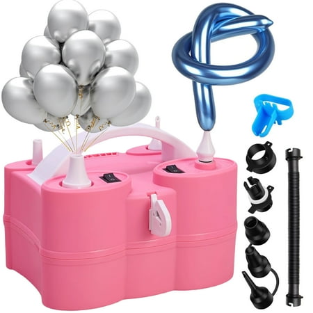 Electric Air Balloon Pump | 3-in-1 Air Pump for Inflatables,Long Animal Twisty Balloon, Foil Balloons, Quick-Fill 110V AC Inflator Deflator Great for Pool Floats Air Mattress Inflatables