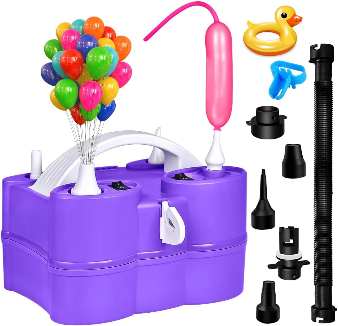 Electric Air Balloon Pump 3in1 Air Pump for Inflatables，Long Animal