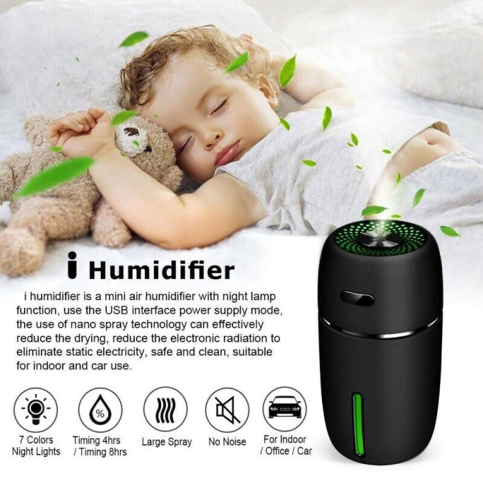 Portable 300ml Electric Air Humidifier Aroma Oil