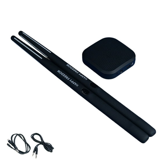 Electric Air Drum Set Digital Air Drum with Drumsticks Portable 3D Motion Sensing Air Drum Percussion Accessories