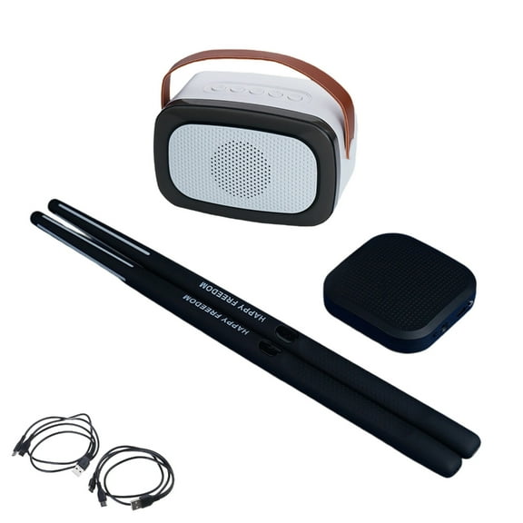 Electric Air Drum Set Virtual Air Drum with Drumsticks Musical Instrument