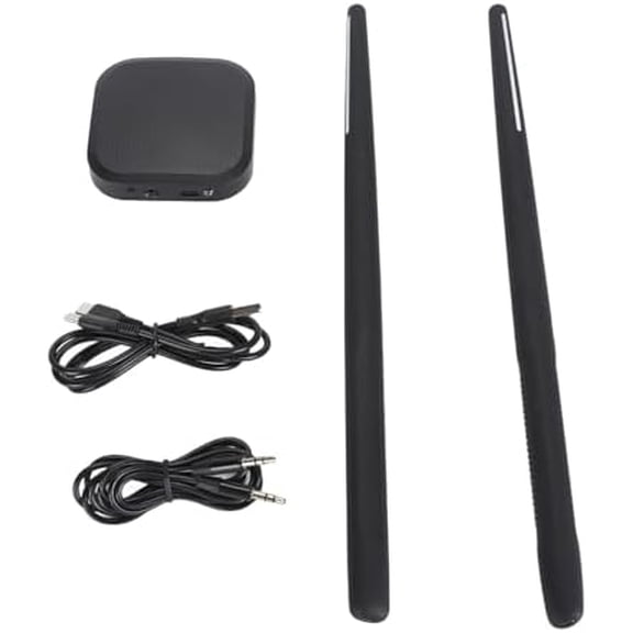 Electric Air Drum Set Virtual Reality Motion Sensing Recognition Portable Air Drum Sticks For Kids Adult Beginner Invisible Drum Set Gift$$Musical Instruments