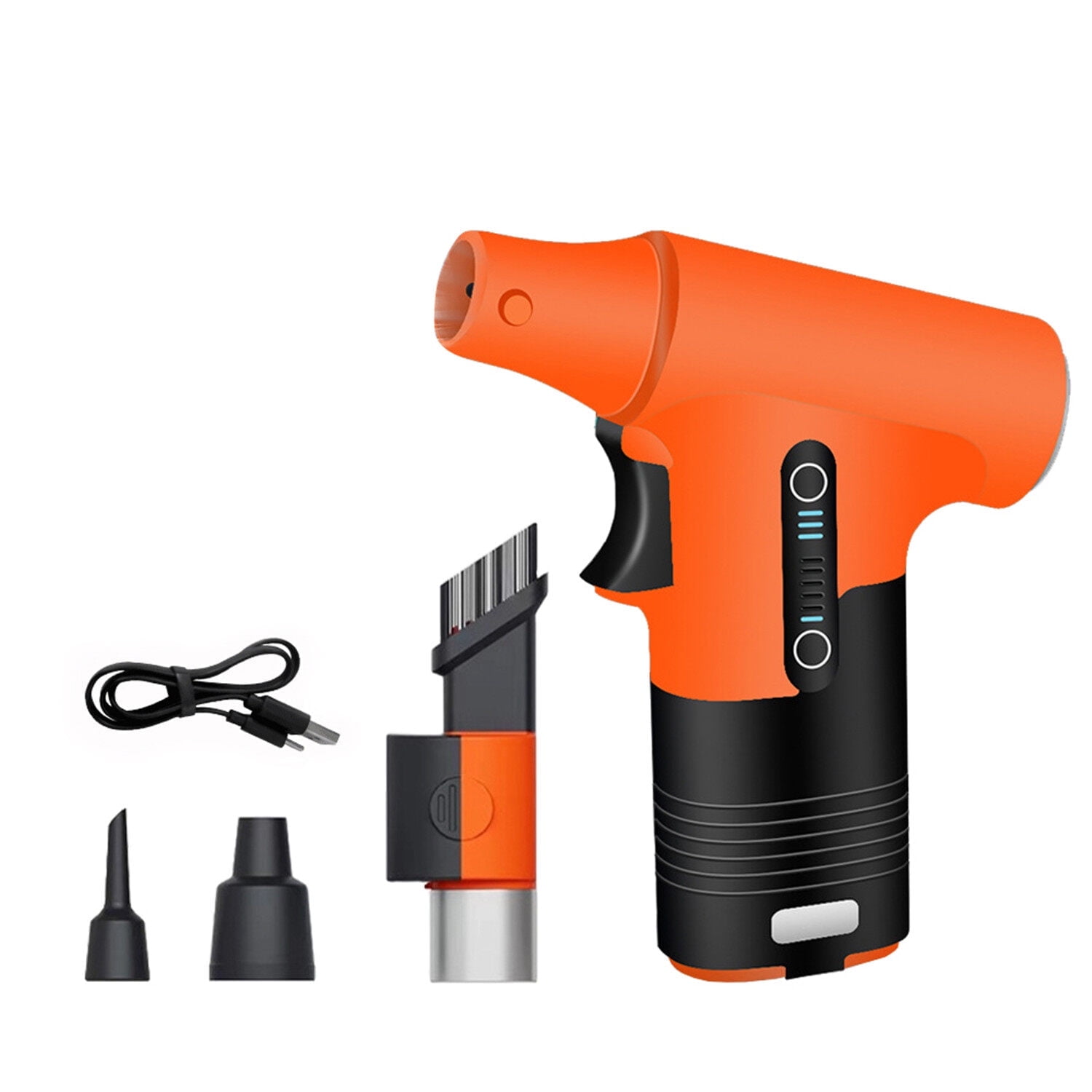 3 In 1 Cordless Electric Car Vacuum Cleaner Mini Blowing Suction Integrated Compressed Air Duster For Computer Keyboard I.747214013 - 5