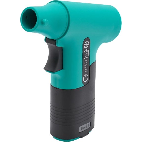 Electric Air Duster, 13000RPM Compressed Blower Fan Multi-Functional  Electric Cleaner 3 Speeds Adjustable Rechargeable Air Blower for Keyboard PC Deep, ,  Cleaning (Green)