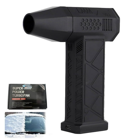 Electric Air Duster - 5.5 x 4.2 x 1.4in, 5-Speed Mini Blower with Fast Charging for Keyboard & Car Cleaning