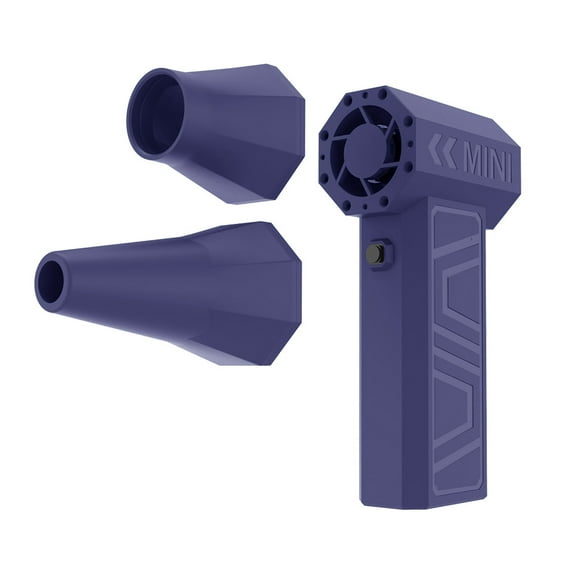 Electric Air Duster, Compressed Air Duster-105000RPM Super Power Cordless Air Duster, Powerful Rechargeable Durable Air Blower with 4-Gear Dust Blower for Computer, Keyboard, Outdoor(Purple)