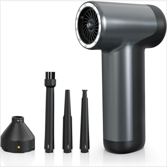 Electric Air Duster, Cordless Air Duster, 110000 RPM Brushless Motor, Max.100M/S Flow Rate, 2600mAh Rechargeable Battery