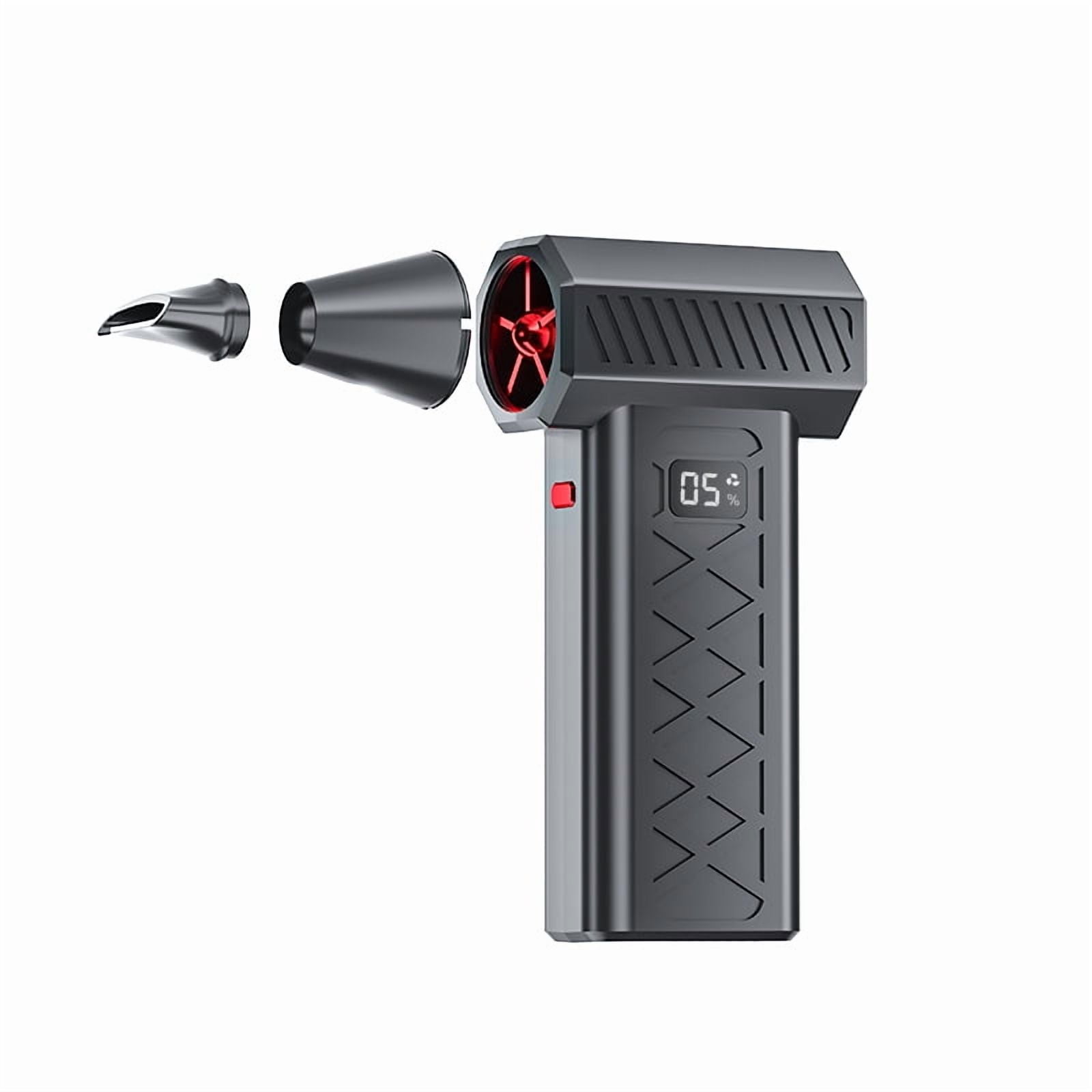 Electric Air Duster- Super Power Blower, 6-Gear Adjustable Mini Blower with Fast Charging, Rechargeable Dust Blower for Computer, Keyboard, Car, and Home Cleaning