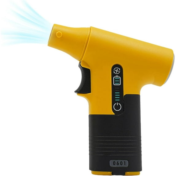 Electric Air Duster for Home Car Keyboard PC Deep,Blower Fan Electric Cleaner,Green,13000RPM,3 Speeds