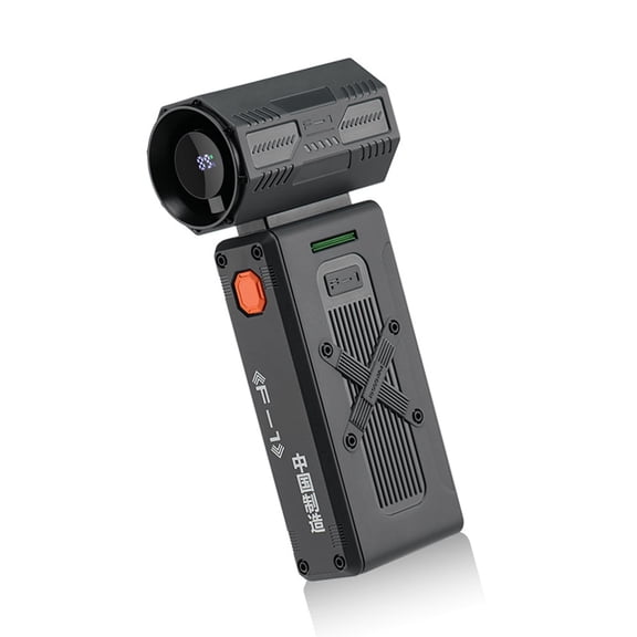 Electric Air Dusters Handheld Small Fan 4000mAh Outdoor Fan Table Fan Adjustable Setting for Travel and Outdoor Activity