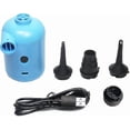 thumbnail image 1 of Electric Air Pump, 2 in 1 Multifunctional Usb Blue Portable Inflator/Deflator Electric Air Pump Electric Air Pump, Electric Pump, 1 of 5